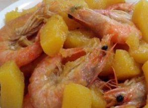 吃大虾可以吃酉瓜吗,美味搭配的饮食探索