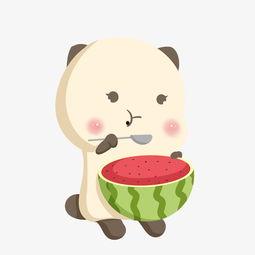 吃瓜小熊小猫,吃瓜小熊与小猫的欢乐日常